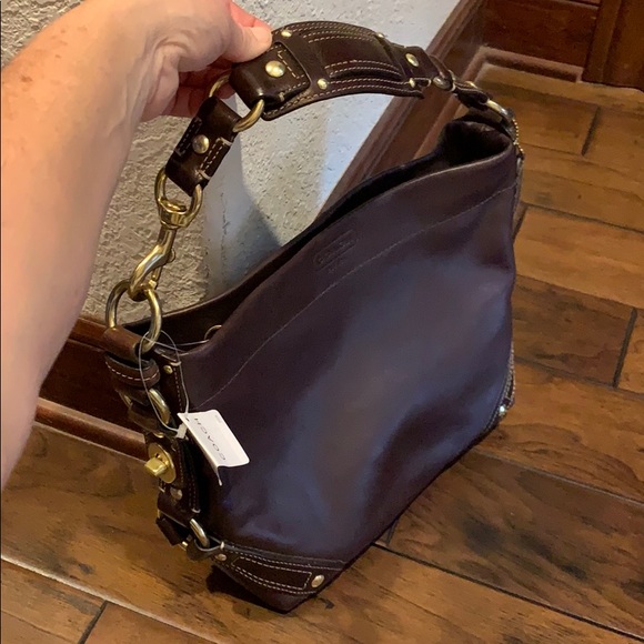 Coach Brown Leather Purse brand new - Picture 3 of 5